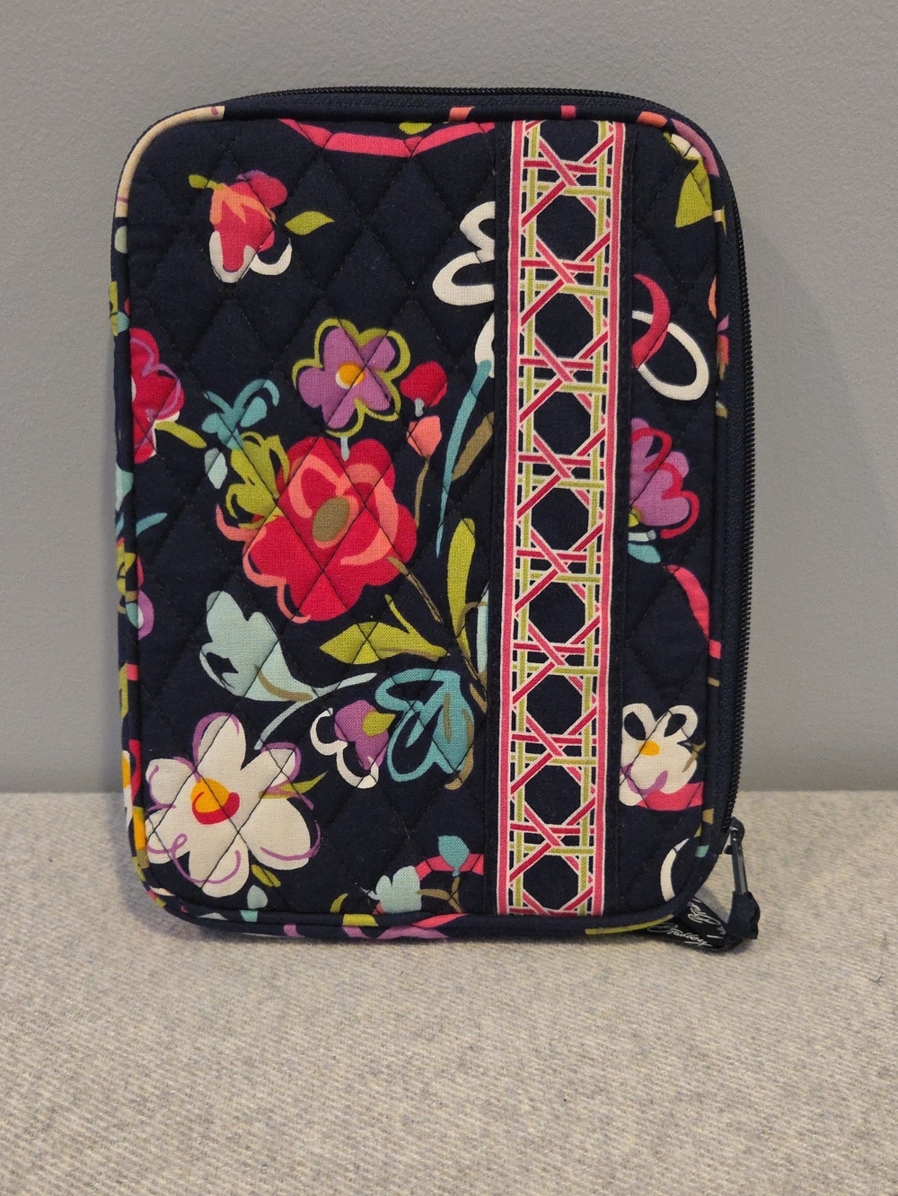 Vera Bradley Tablet Case Navy With Flowers
